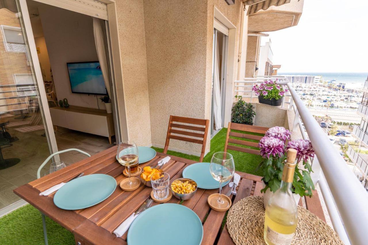 Nuevo A Estrenar. Vistas Al Mar, Terraza, Ascensor Apartment Santa Pola Bagian luar foto