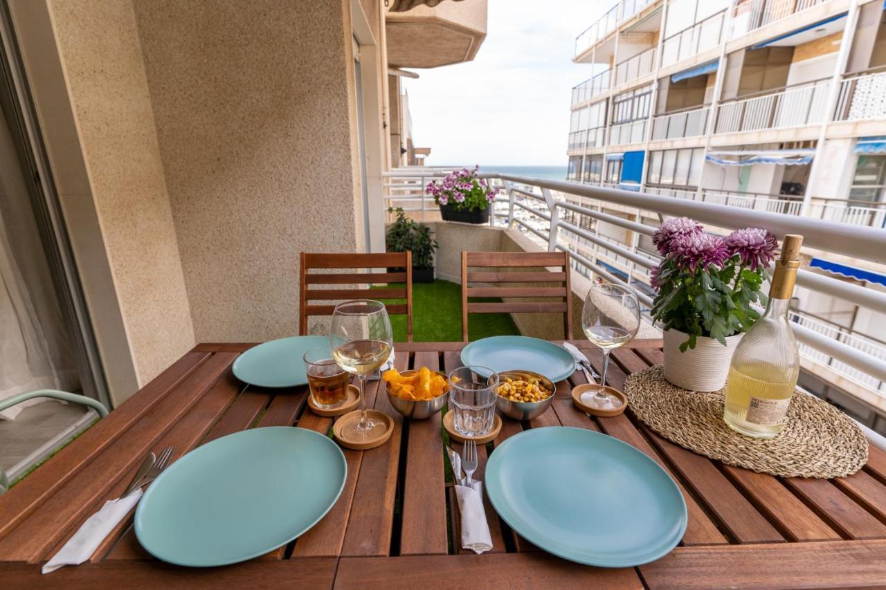 Nuevo A Estrenar. Vistas Al Mar, Terraza, Ascensor Apartment Santa Pola Bagian luar foto