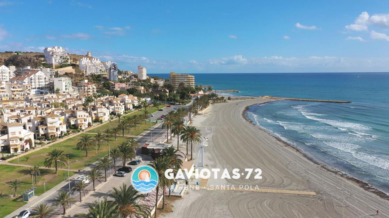 Nuevo A Estrenar. Vistas Al Mar, Terraza, Ascensor Apartment Santa Pola Bagian luar foto